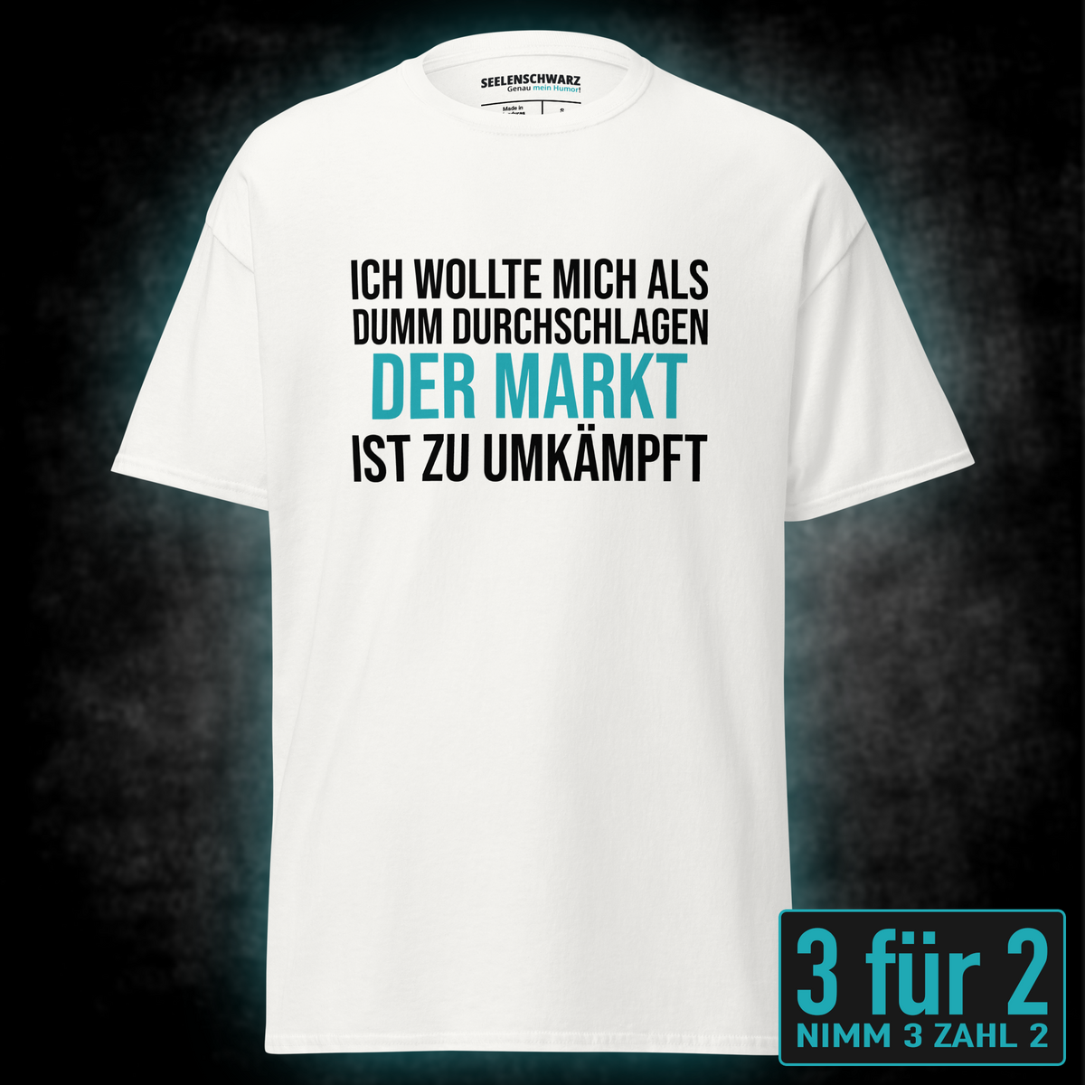 Der Markt ist zu umkämpft, Unisex T-Shirt