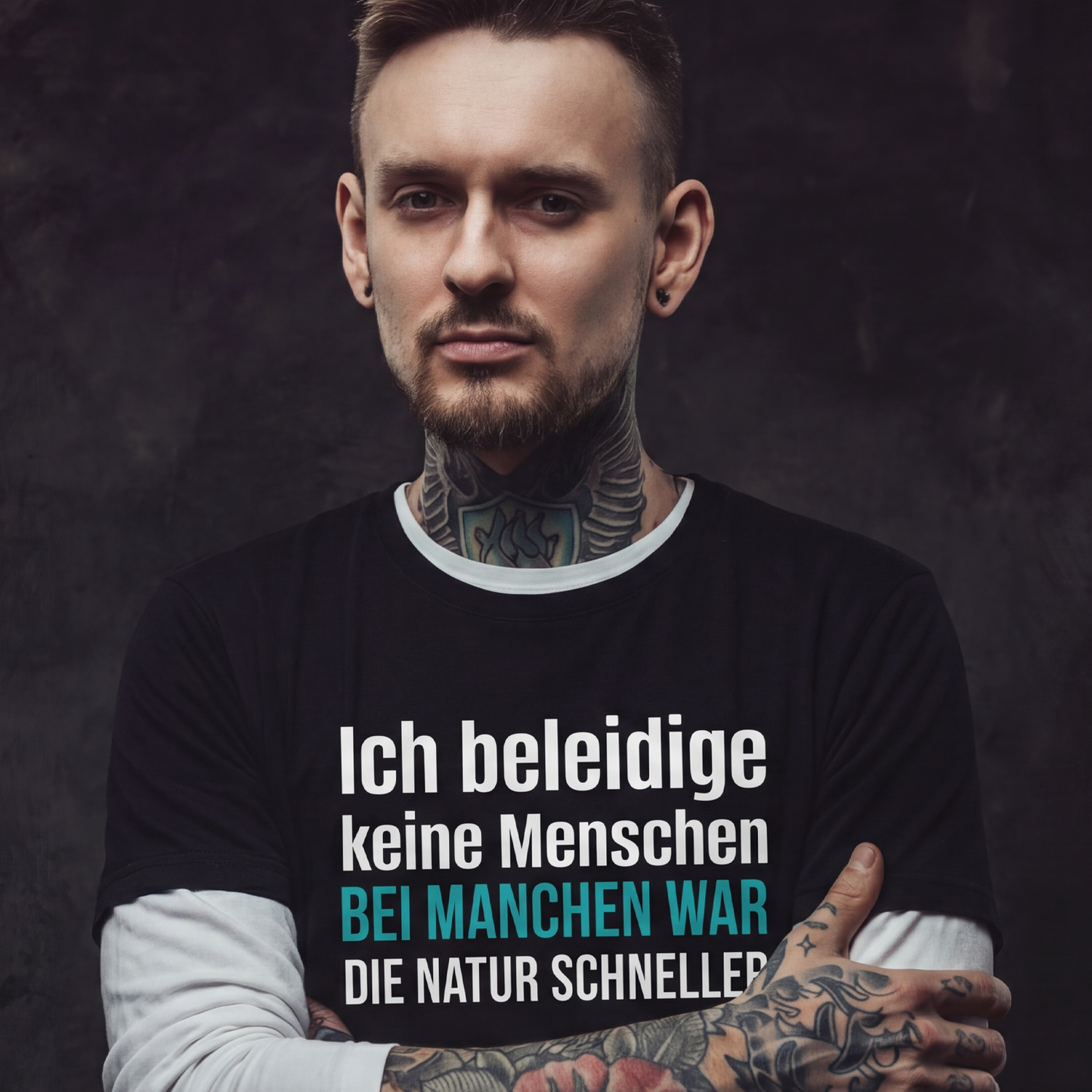 Ich beleidige keine Menschen, Unisex T-Shirt