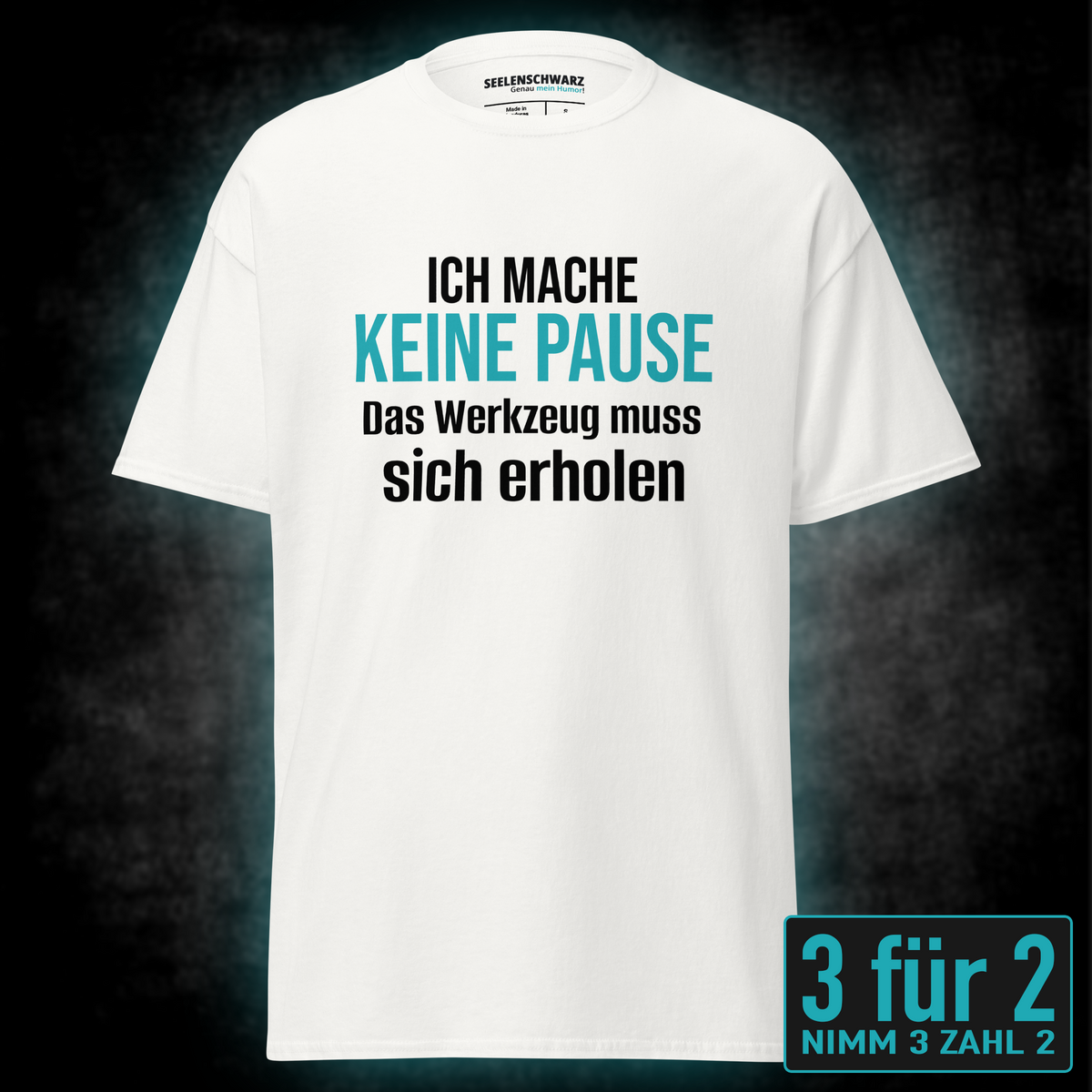 Ich mache keine Pause, Unisex T-Shirt
