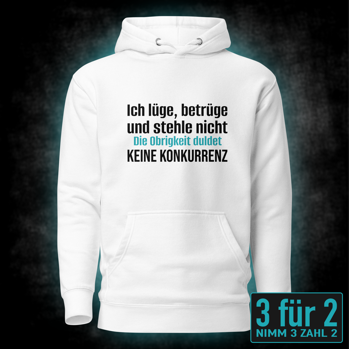 Keine Konkurrenz, Unisex Hoodie