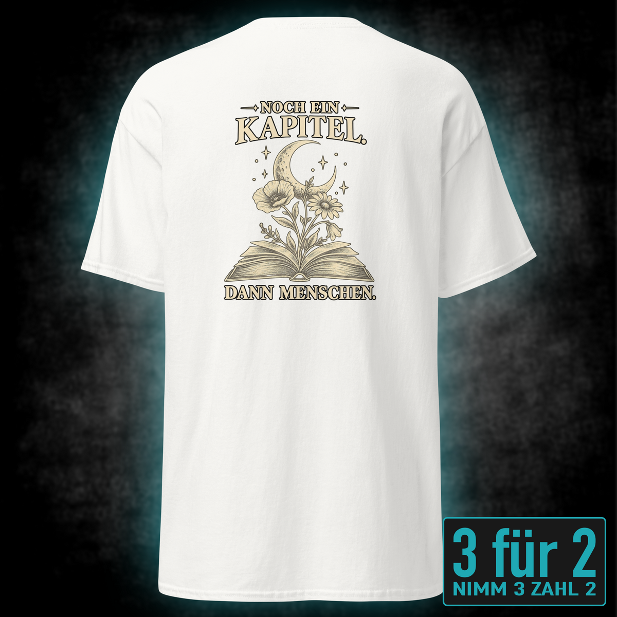 Noch ein Kapitel, Unisex T-Shirt Rücken