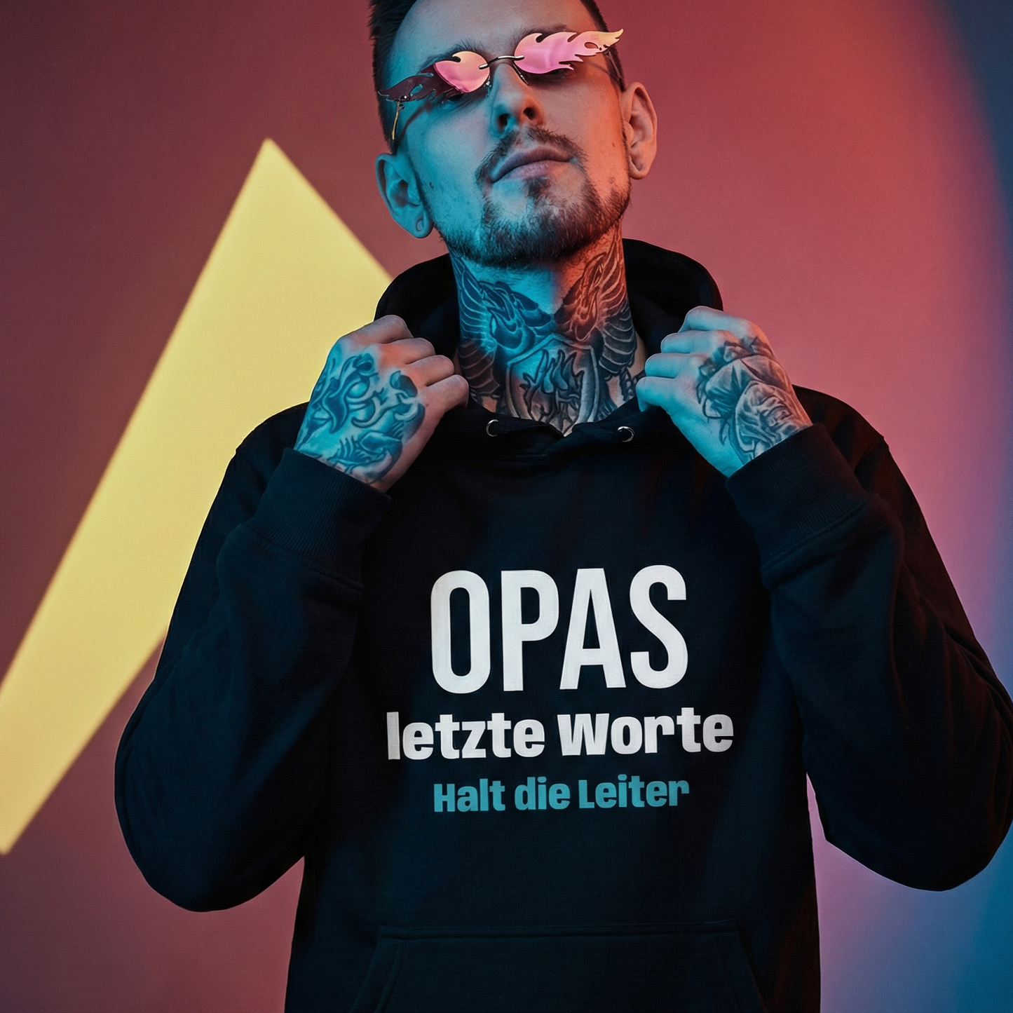 Opas letzte Worte, Unisex Hoodie