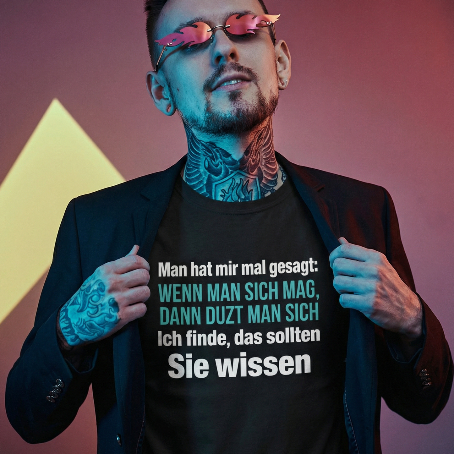 Wenn man sich mag, Unisex T-Shirt