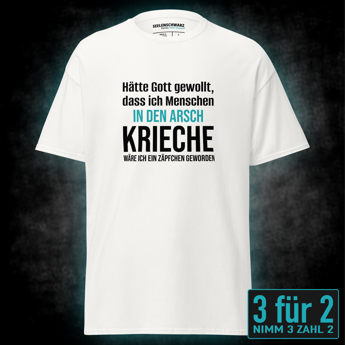 Arsch kriechen, Unisex T-Shirt