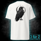 Black Raven, Unisex T-Shirt Rücken