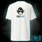 Chill Bro, Unisex T-Shirt Rücken