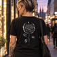 Dark Rose, Unisex T-Shirt Rücken
