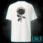 Dark Rose, Unisex T-Shirt Rücken