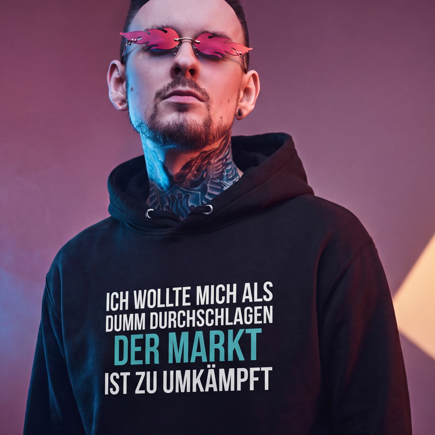 Der Markt ist zu umkämpft, Unisex Hoodie