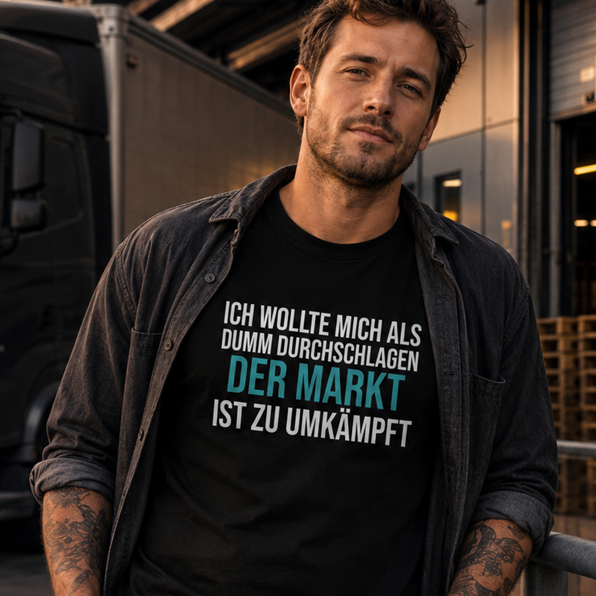 Der Markt ist zu umkämpft, Unisex T-Shirt
