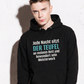 Der Teufel am Bett, Unisex Hoodie