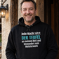 Der Teufel am Bett, Unisex Hoodie
