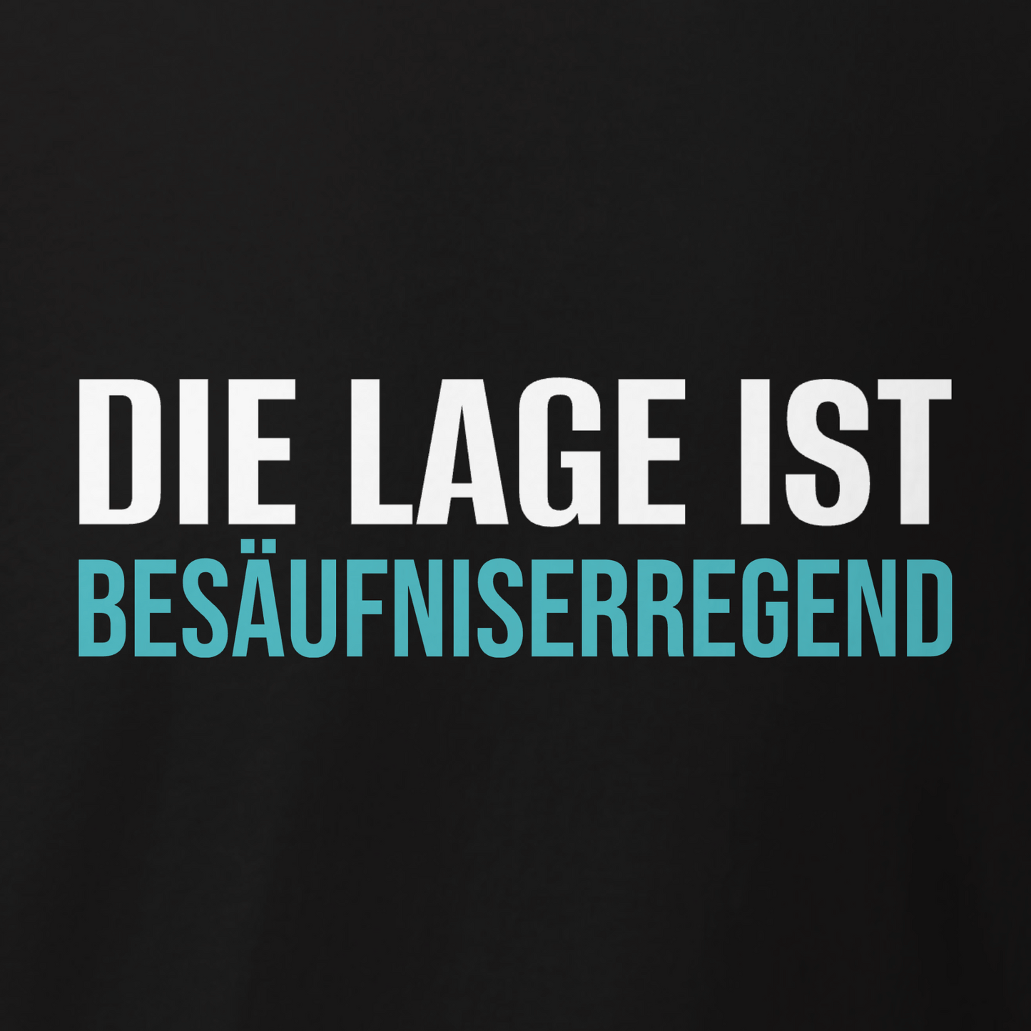 Besäufniserregend, Unisex T-Shirt