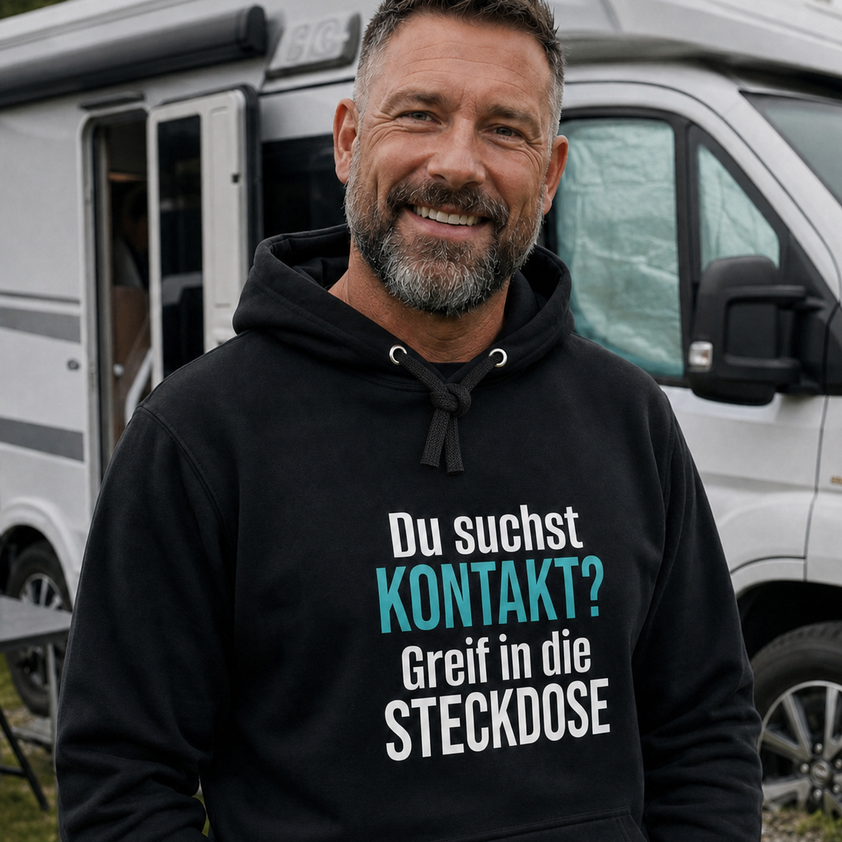 Du suchst Kontakt, Unisex Hoodie