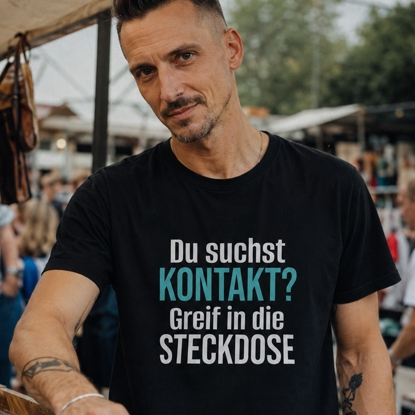 Du suchst Kontakt, Unisex T-Shirt
