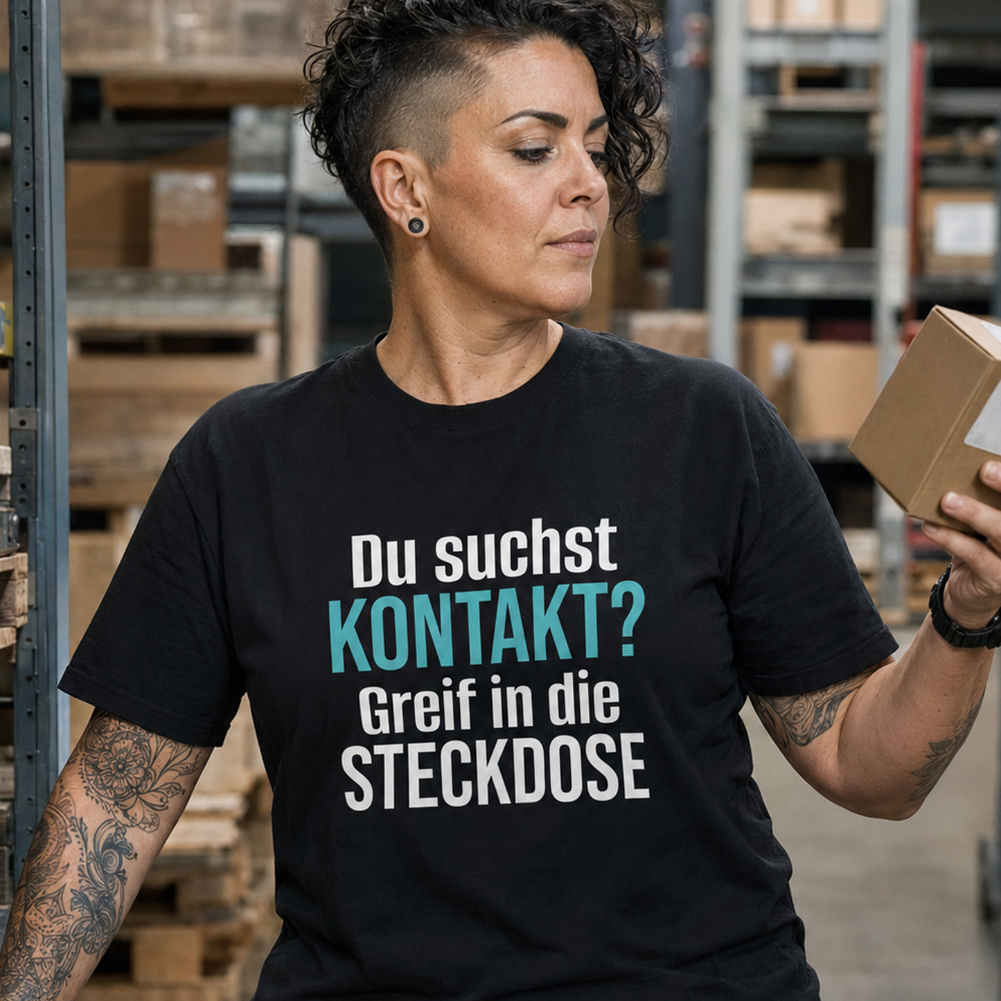 Du suchst Kontakt, Unisex T-Shirt