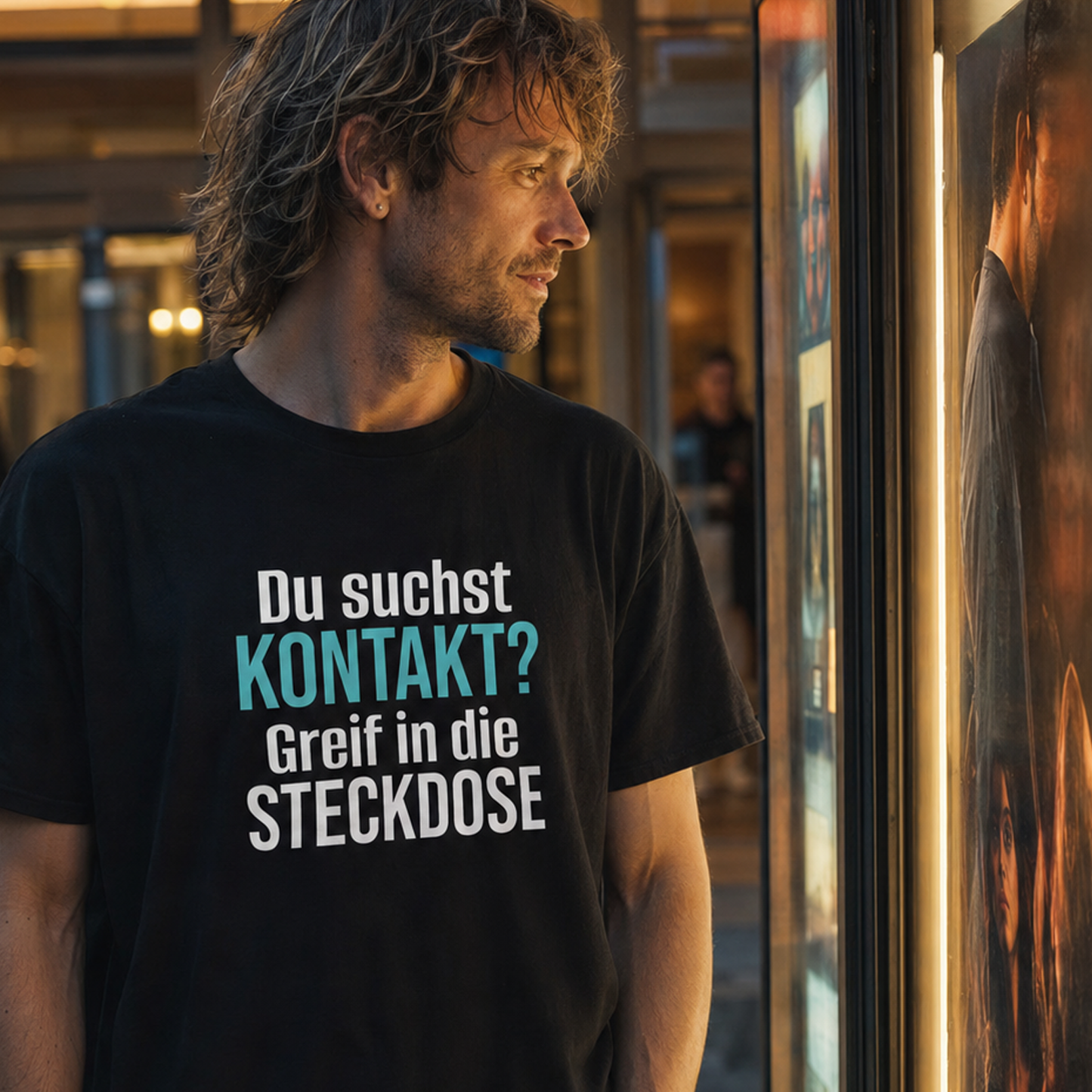 Du suchst Kontakt, Unisex T-Shirt