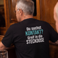 Du suchst Kontakt, Unisex T-Shirt Rücken