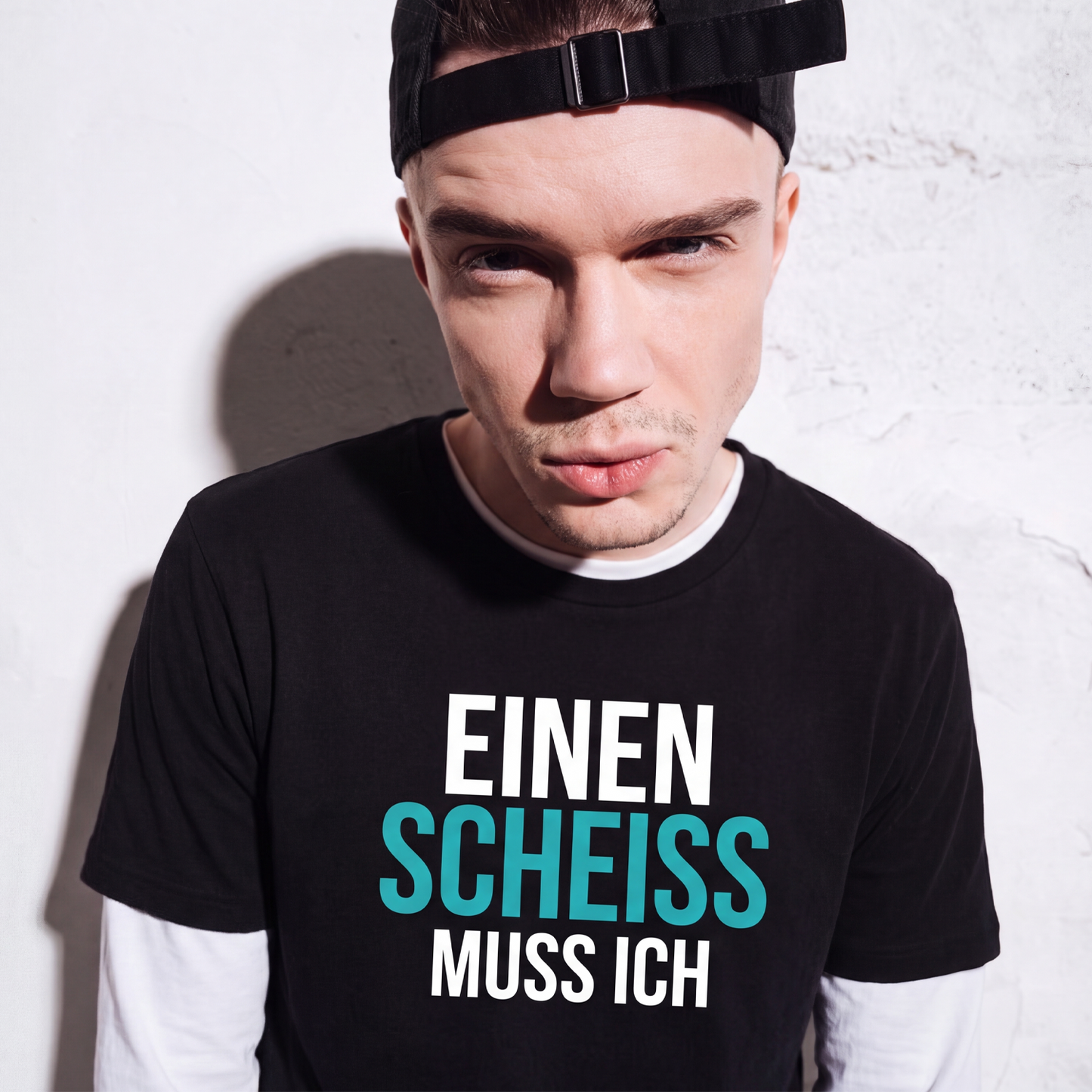 Einen Scheiss muss ich, Unisex T-Shirt