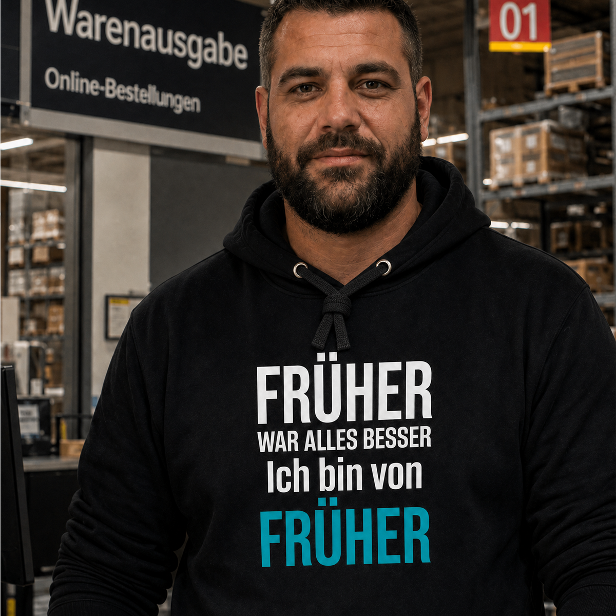 Früher war alles besser, Unisex Hoodie