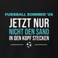 Fussball Sommer 26, Unisex Hoodie