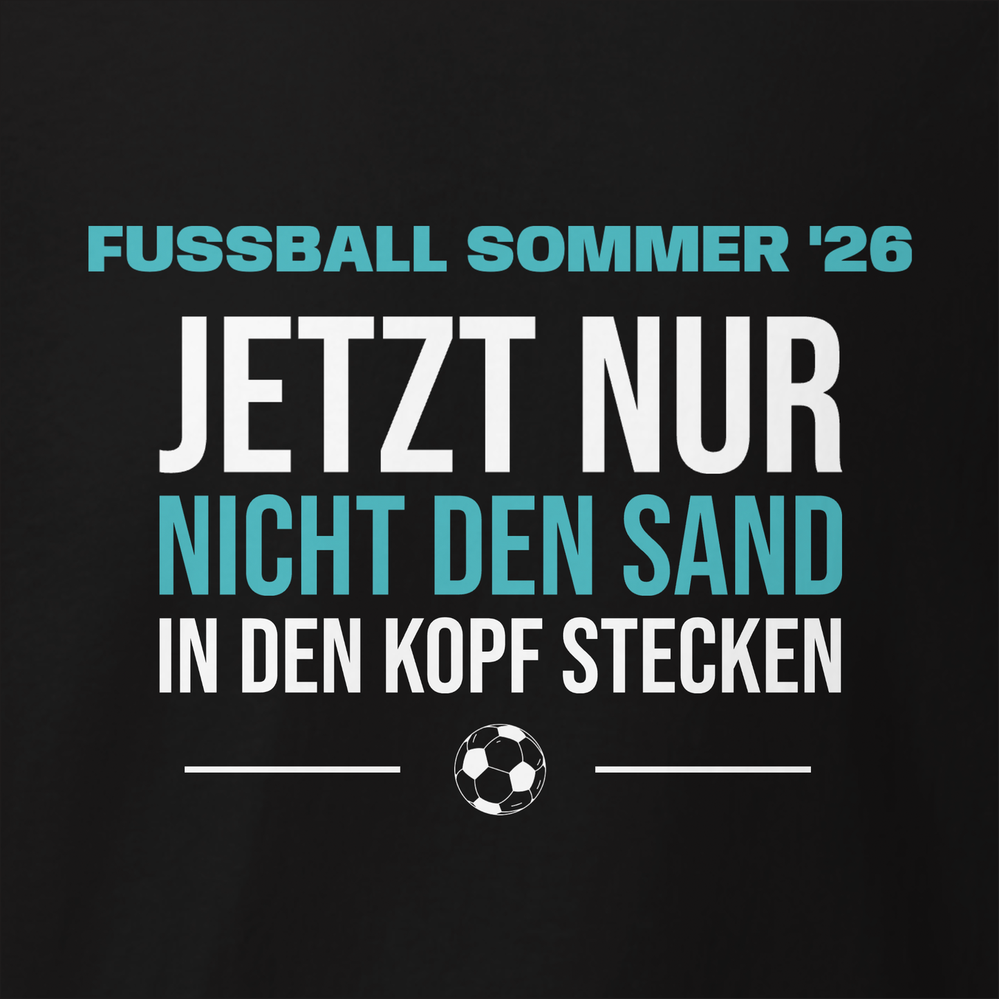 Fussball Sommer 26, Unisex Hoodie