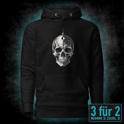 Geometric Skull, Unisex Hoodie