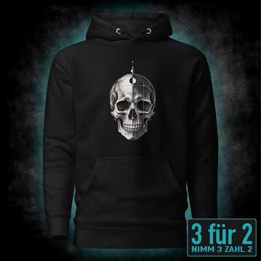 Geometric Skull, Unisex Hoodie