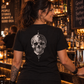 Geometric Skull, Unisex T-Shirt Rücken