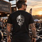 Geometric Skull, Unisex T-Shirt Rücken