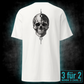 Geometric Skull, Unisex T-Shirt Rücken