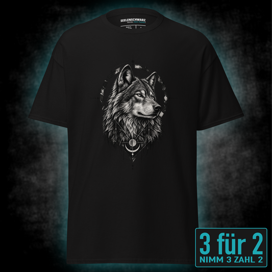 Geometric Wolf, Unisex T-Shirt