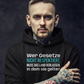 Gesetze respektieren, Unisex Hoodie