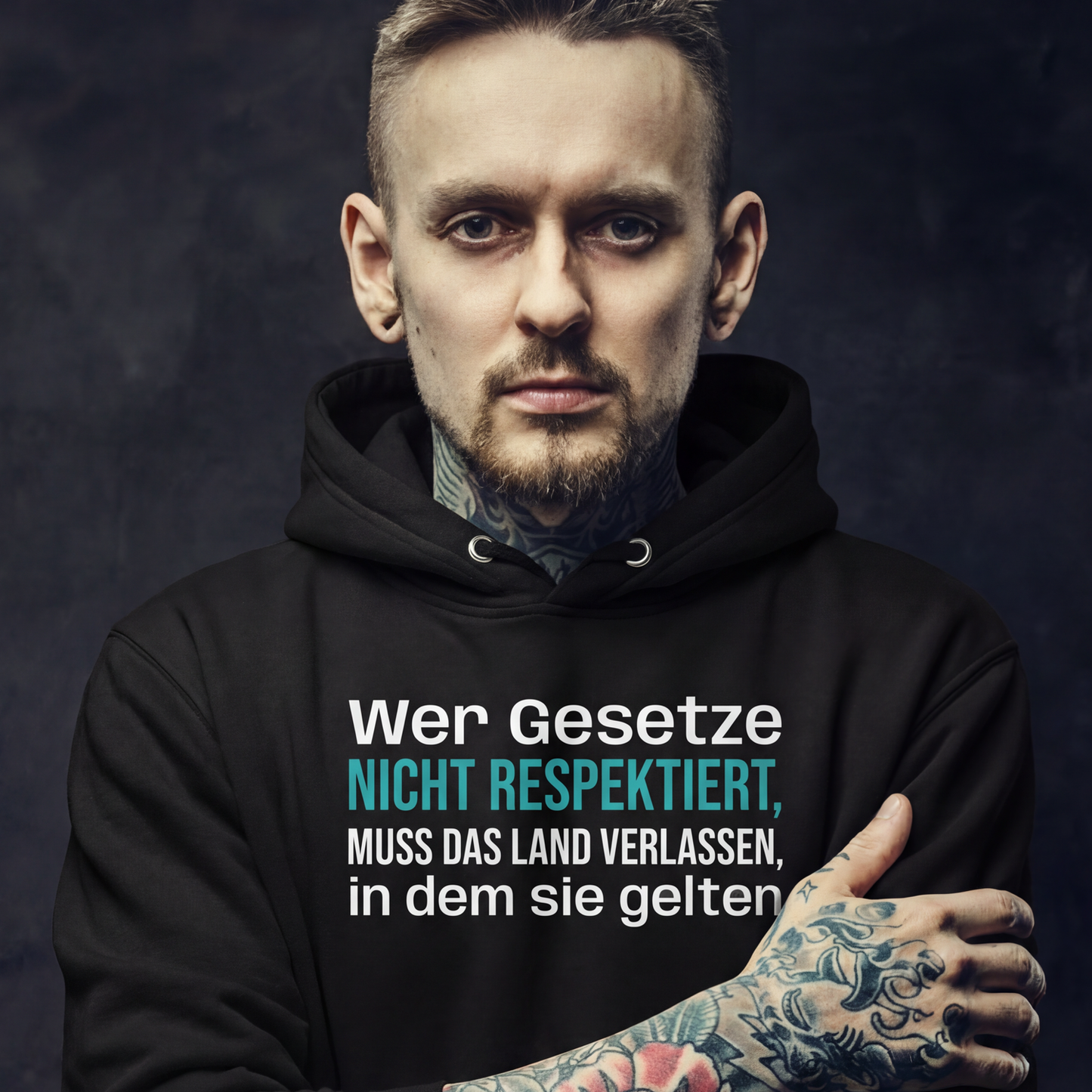 Gesetze respektieren, Unisex Hoodie