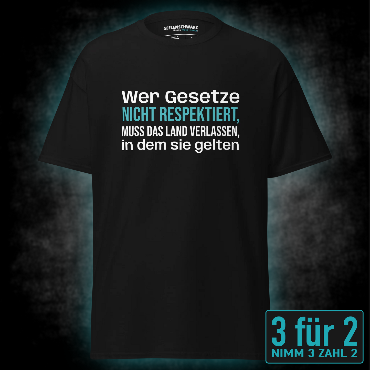 Gesetze respektieren, Unisex T-Shirt