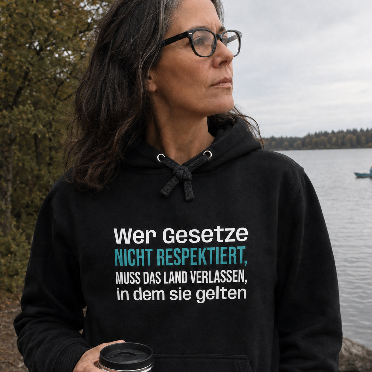 Gesetze respektieren, Unisex Hoodie