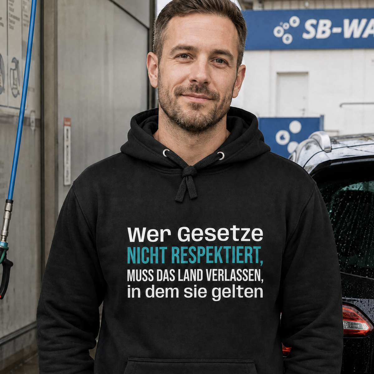 Gesetze respektieren, Unisex Hoodie