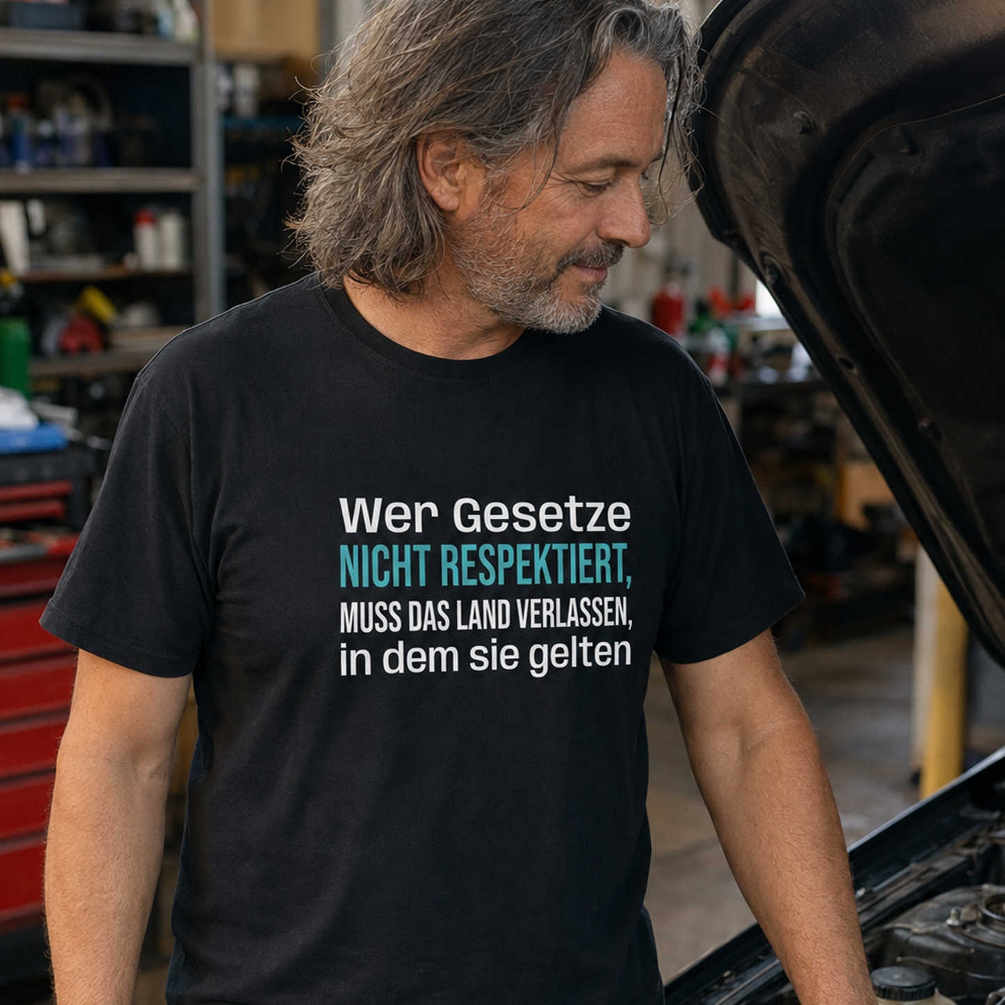 Gesetze respektieren, Unisex T-Shirt