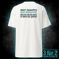 Gesetze respektieren, Unisex T-Shirt Rücken