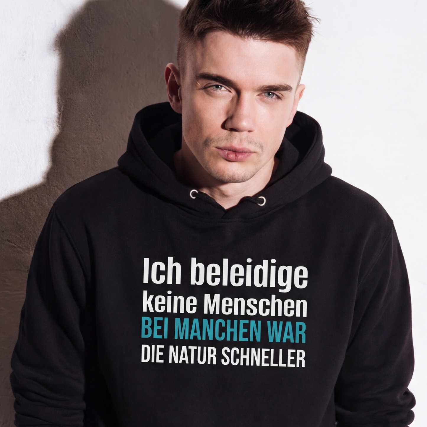 Ich beleidige keine Menschen, Unisex Hoodie