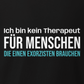 Ich bin kein Therapeut, Unisex Hoodie