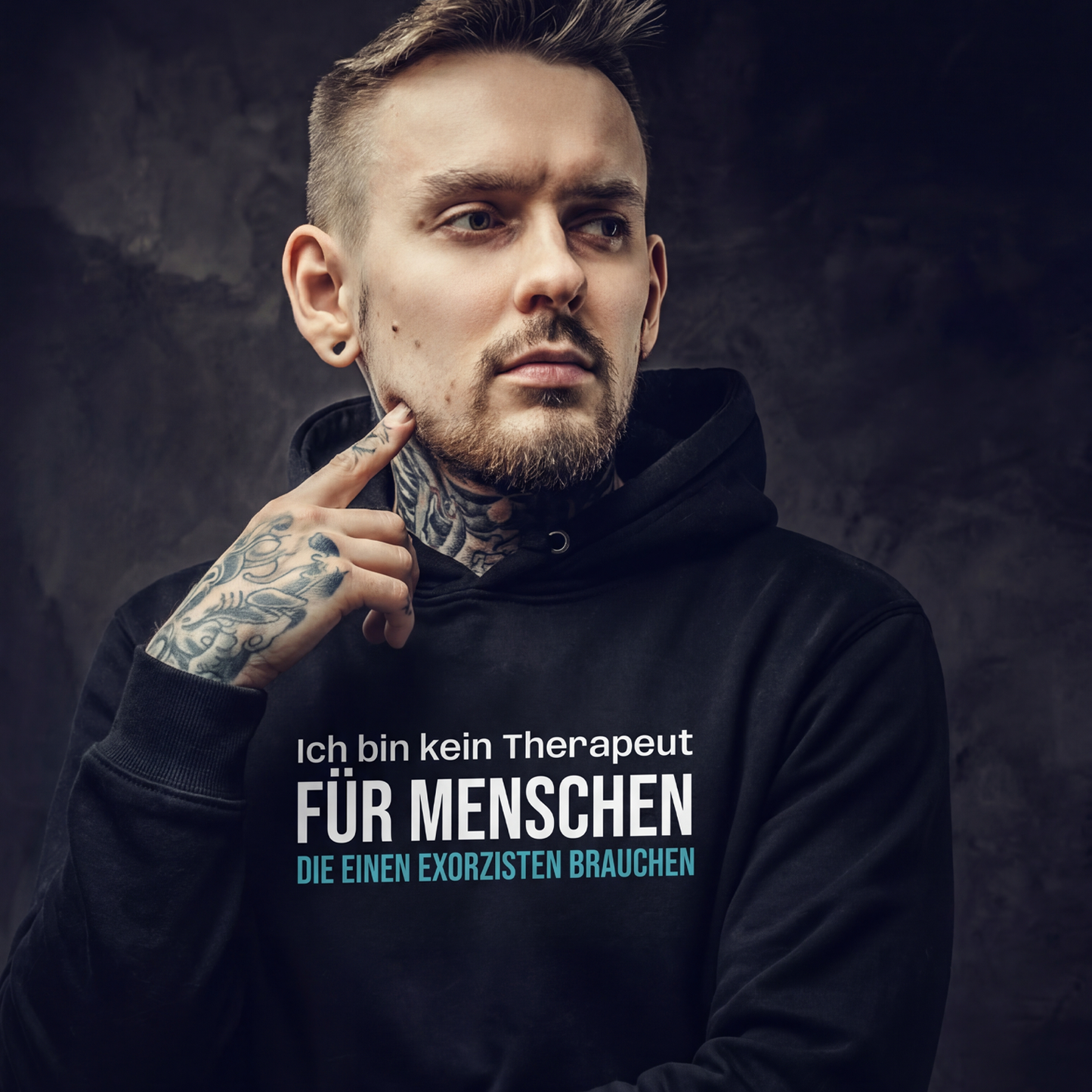 Ich bin kein Therapeut, Unisex Hoodie
