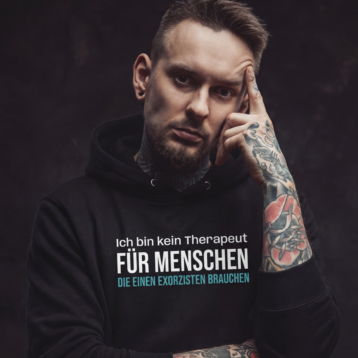 Ich bin kein Therapeut, Unisex Hoodie