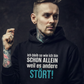 Ich bleib so wie ich bin, Unisex Hoodie