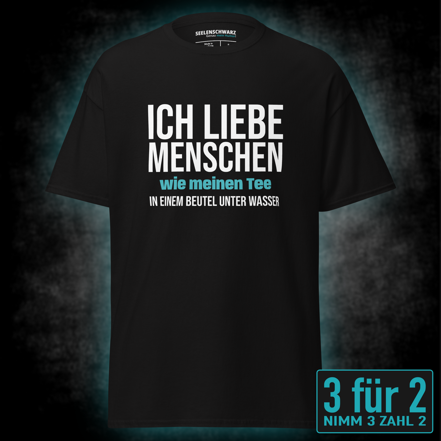 Ich liebe Menschen, Unisex T-Shirt