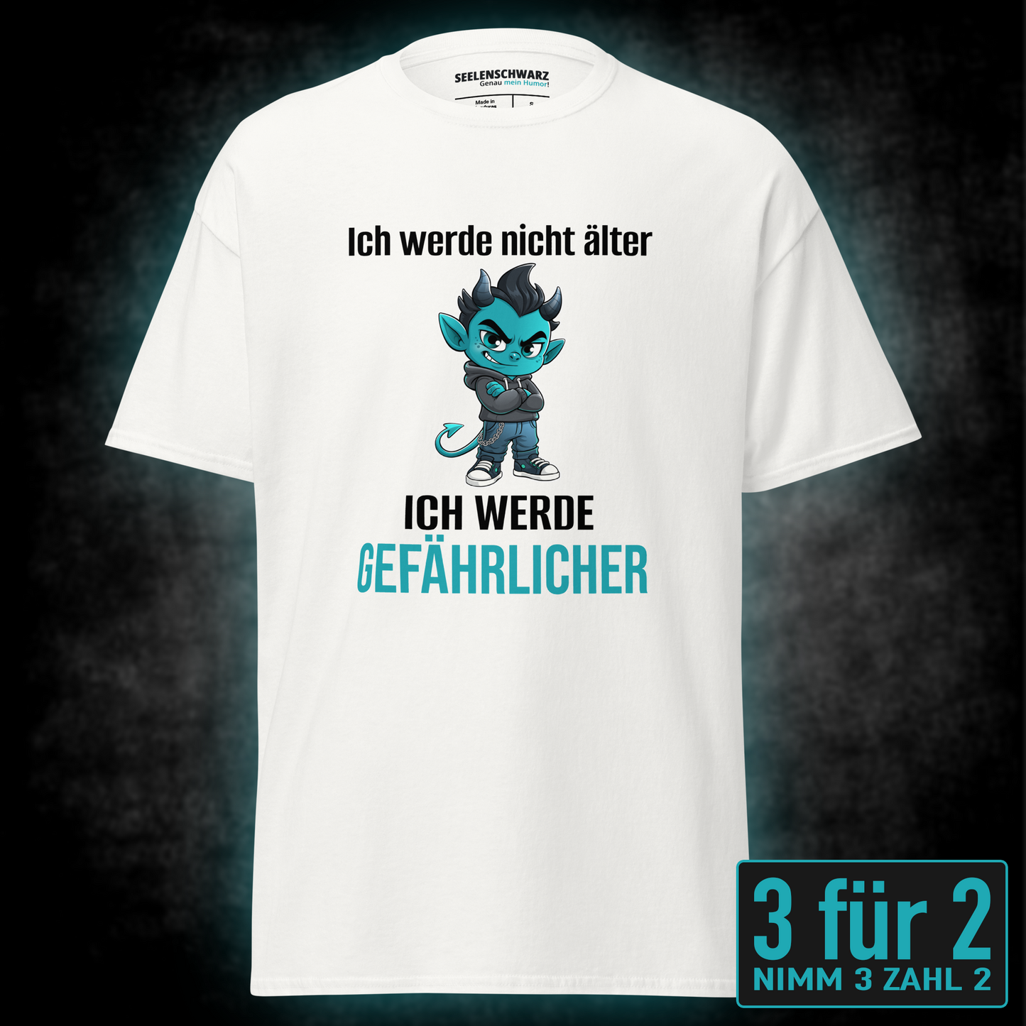 Ich werde nicht älter, Unisex T-Shirt