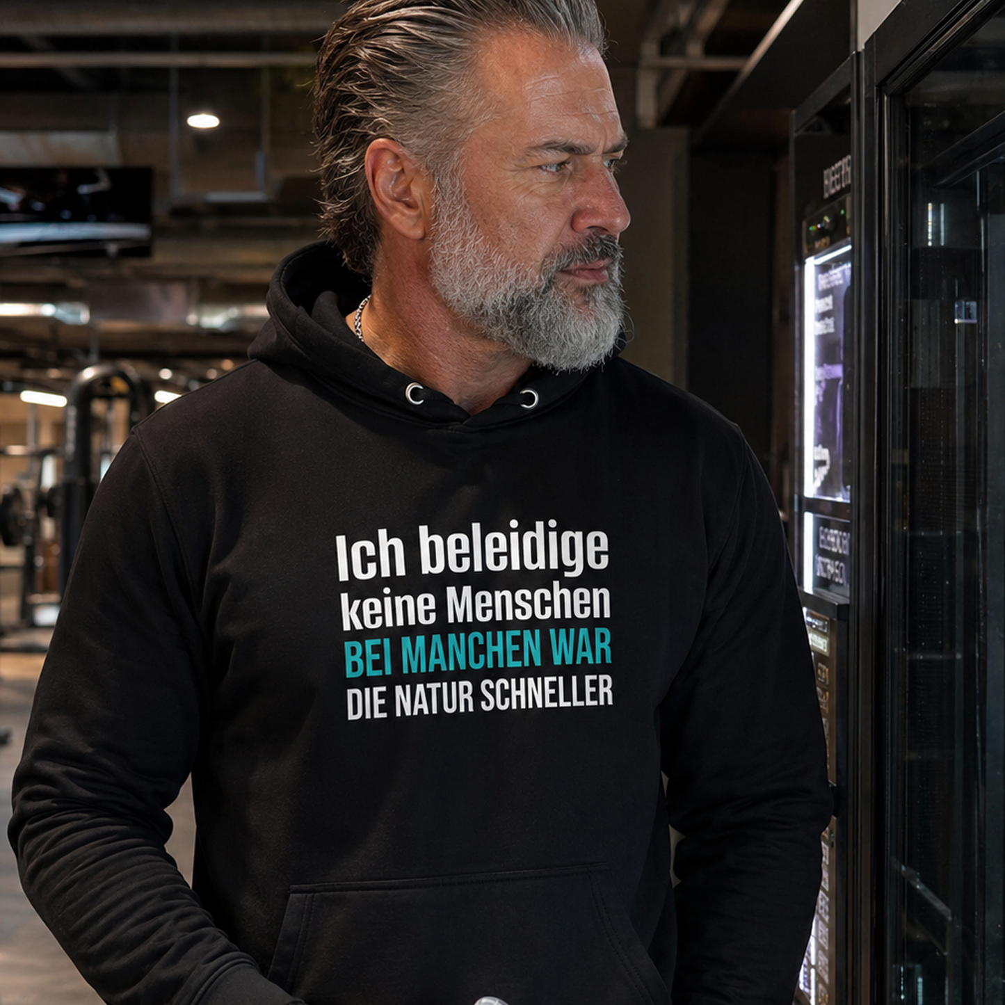 Ich beleidige keine Menschen, Unisex Hoodie