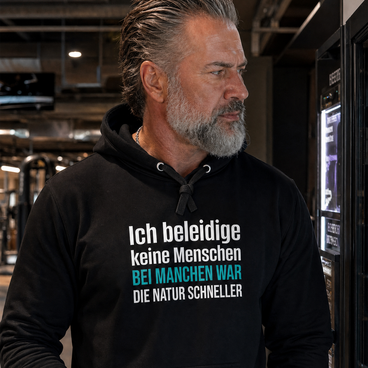 Ich beleidige keine Menschen, Unisex Hoodie
