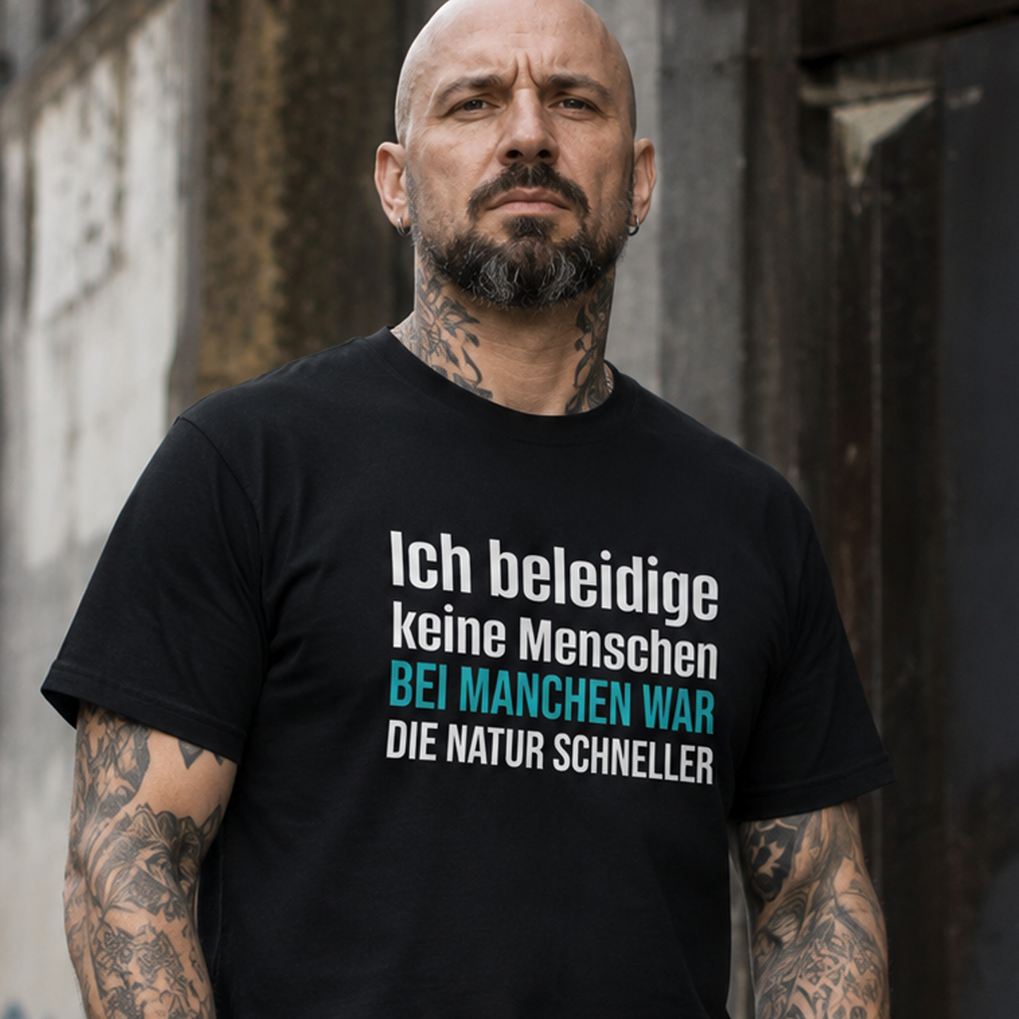 Ich beleidige keine Menschen, Unisex T-Shirt