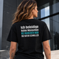 Ich beleidige keine Menschen, Unisex T-Shirt Rücken